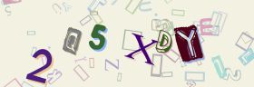 This is a captcha-picture. It is used to prevent mass-access by robots. (see: www.captcha.net)