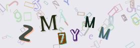This is a captcha-picture. It is used to prevent mass-access by robots. (see: www.captcha.net)