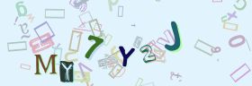 This is a captcha-picture. It is used to prevent mass-access by robots. (see: www.captcha.net)